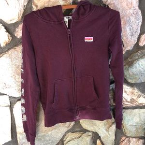 Brand pink maroon sweatshirt